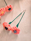 Set of 2 Hand-Crafted DIY Flower