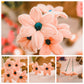 Set of 2 Hand-Crafted DIY Flowers