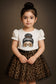 PINCESS DRESS SHIRT WITH SKIRT PRINTED