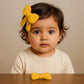 hand made tie girls hair pin in diffrent shades