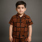 2 piece Boys Toddler Stylish short shirt night suit