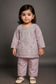 girls shalwar kameez with flowers design