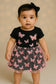 2 piece cotton jersey 3d cool dress