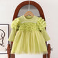 Girls winter stuff frock with black legging