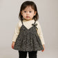 Cute 1 piece Floral Style Girls party wear winter