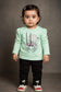 2 piece girls shirt set soft