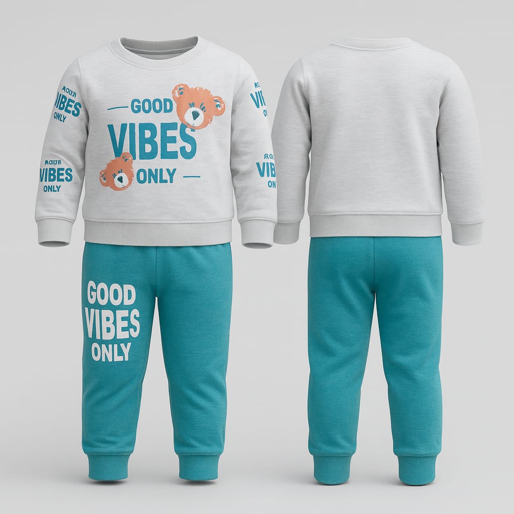 2 piece boys winter fleece