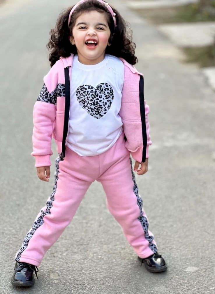 Girls Fleece Set WARM SET 3 PIECE