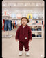 Girls Warm Set for Winter Maroon