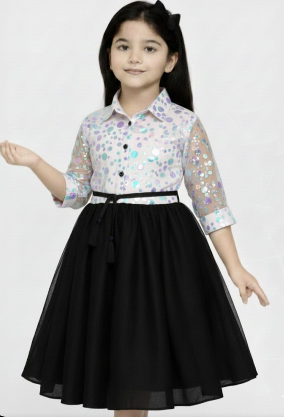 stuff top sequence skirt cotton jersey