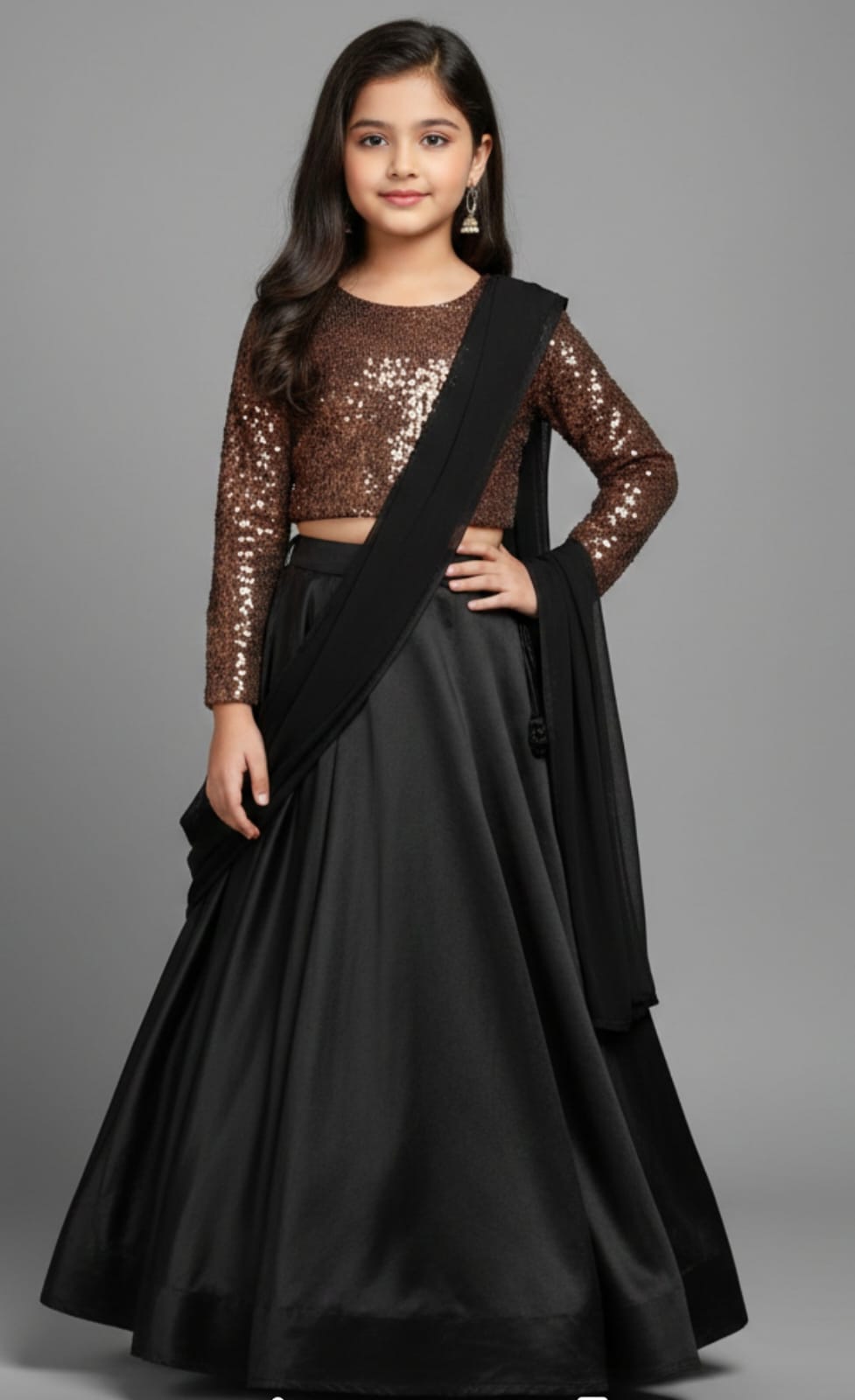 party wear beautiful lehenga set baby girls