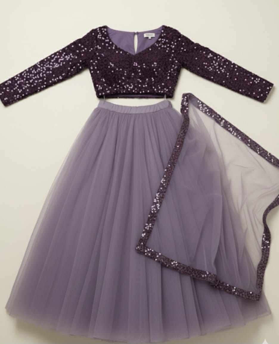 party wear  lehenga top dupata set baby girls