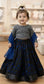 party wear beautiful lehenga top velvet set baby girls