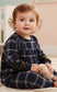 Girls shirt pajama with check design