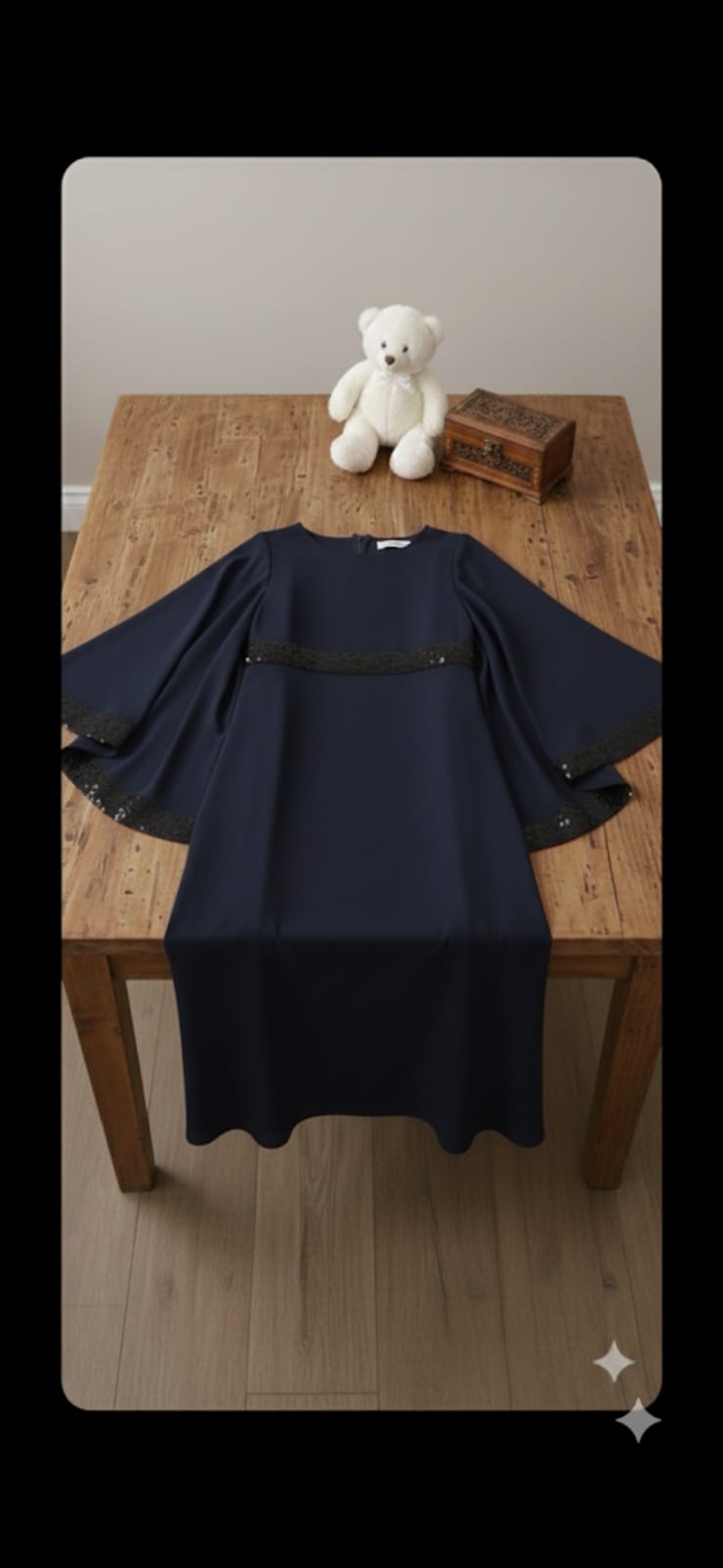 Girls top long shirt summer kaftan party wear