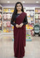 Girls sequence top with net saree summer