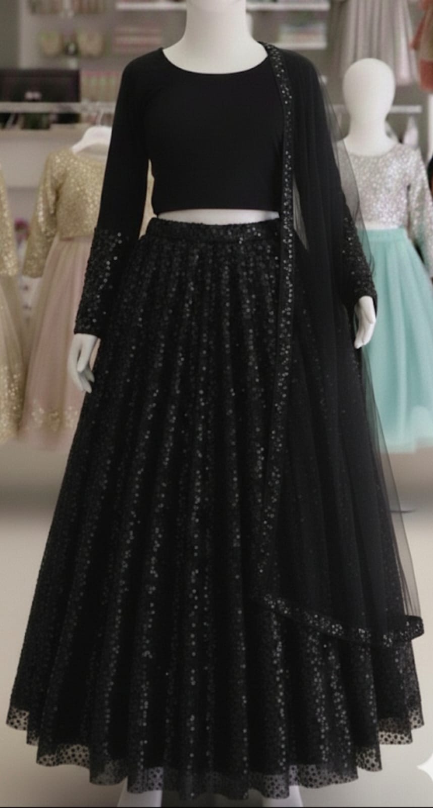 party wear beautiful lehenga set baby girls