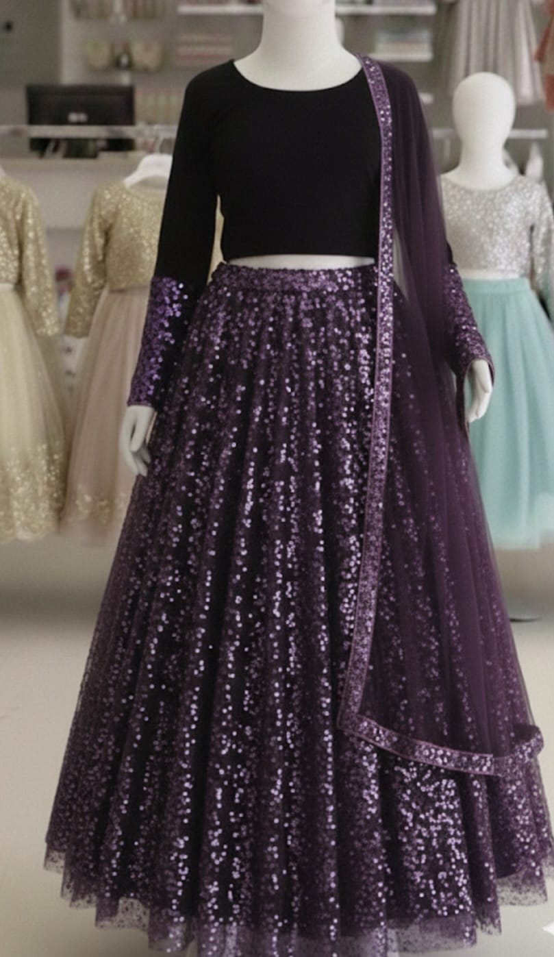 stylish new wear beautiful lehenga set baby girls