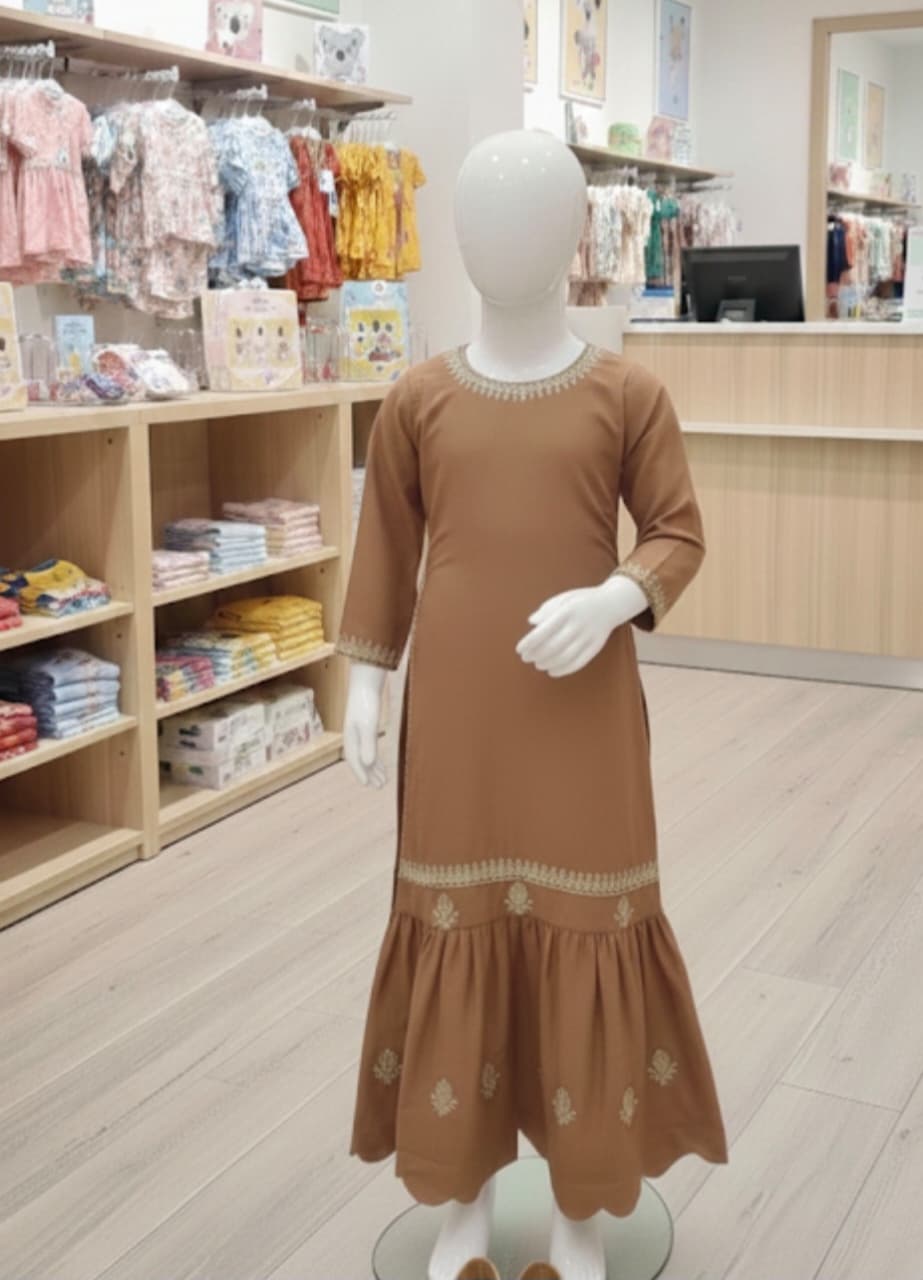 party wear  lehenga top dupatta set baby girls