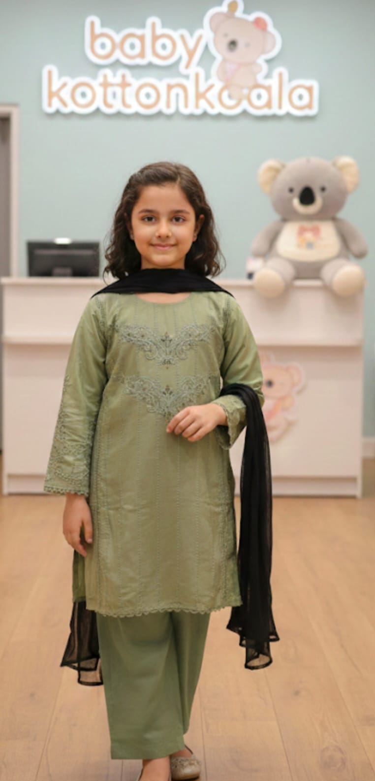 Girls suit 2 piece summer