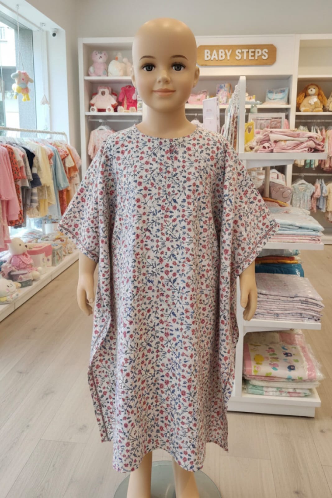 Girls top long shirt summer kaftan