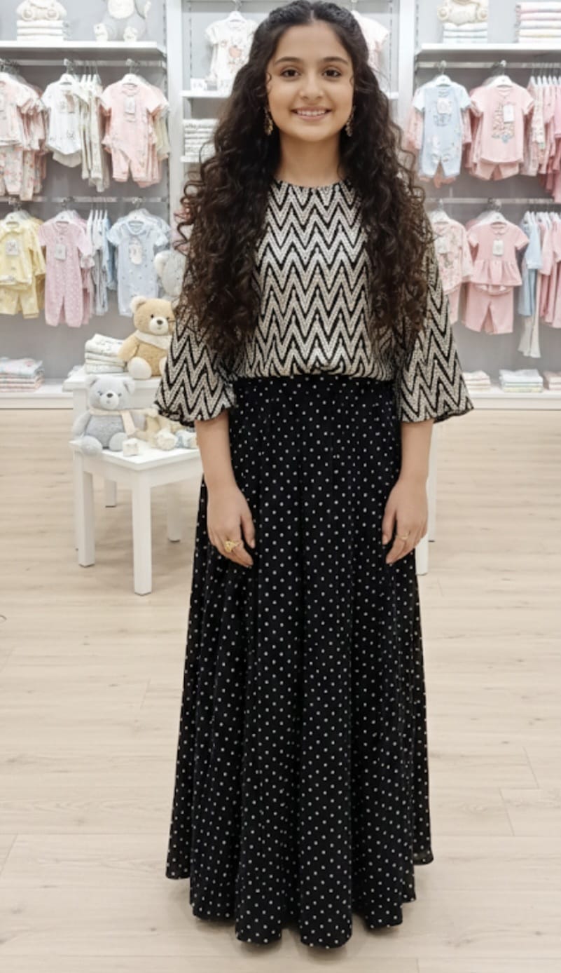 party wear beautiful lehenga set baby girls