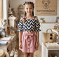 zig zag top with skirt summer for cute girls