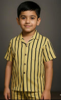 1 piece Boys shirt lines soft