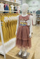 1 piece girls frock set cotton soft