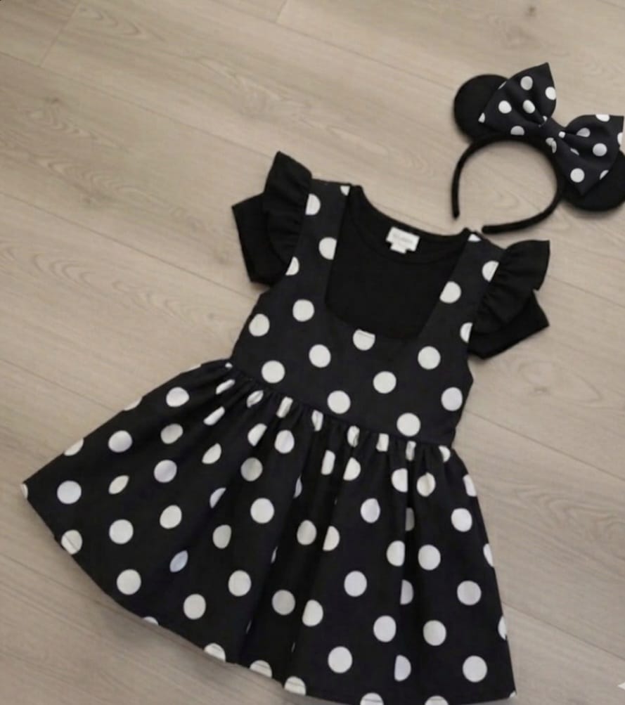 3 piece set skirt shirt head band