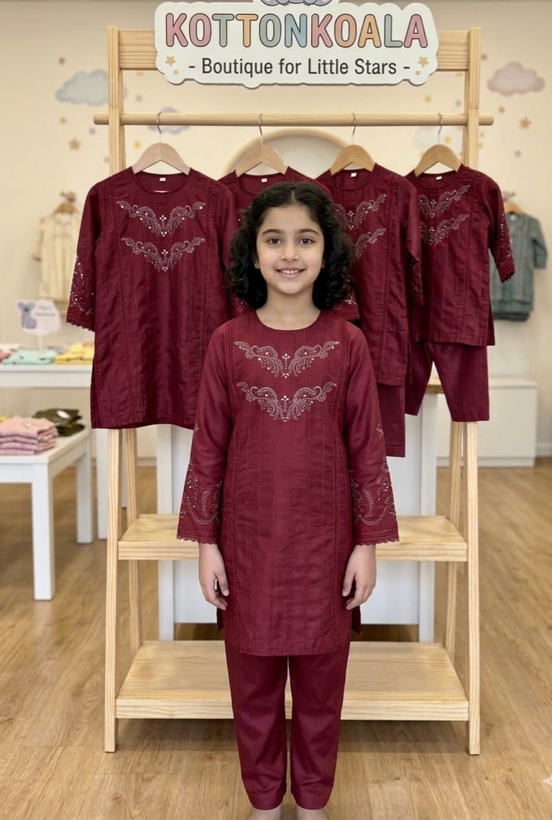 2 piece girls shirt pajama set cotton soft summer