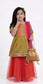 Four pieces set lehnga party wear