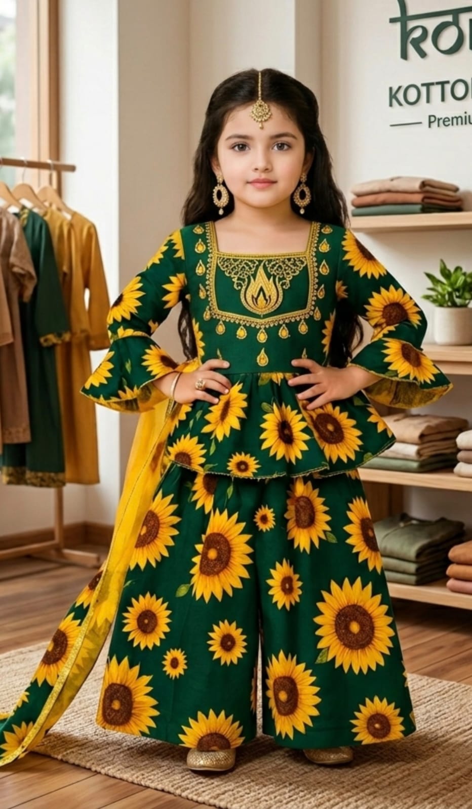princess dress for pretty girls frock plazoo set