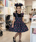 3 piece set skirt shirt head band