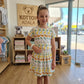 Top skirt girls cotton soft set