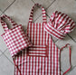 Kitchen Cooking  Apron for kids Kitchen with cap bag