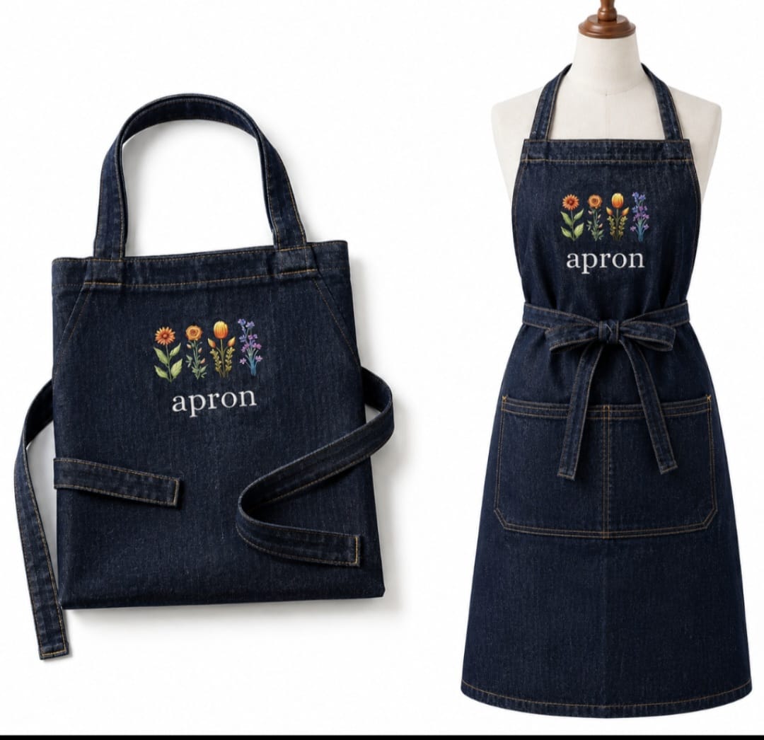 Kitchen Cooking  Apron for Kitchen with Two Pocket