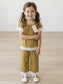 Girls top pajama cotton set