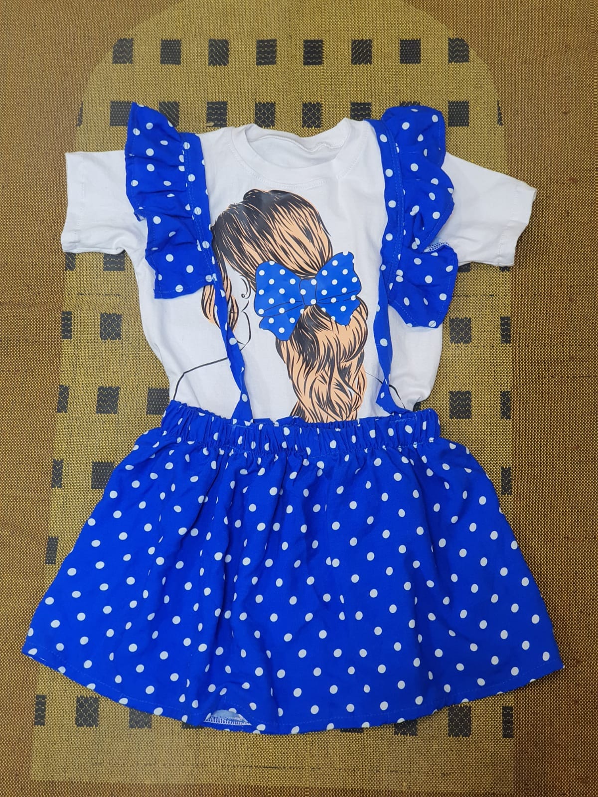 2-Piece Baby Girl Toddlers sleeve  Frock
