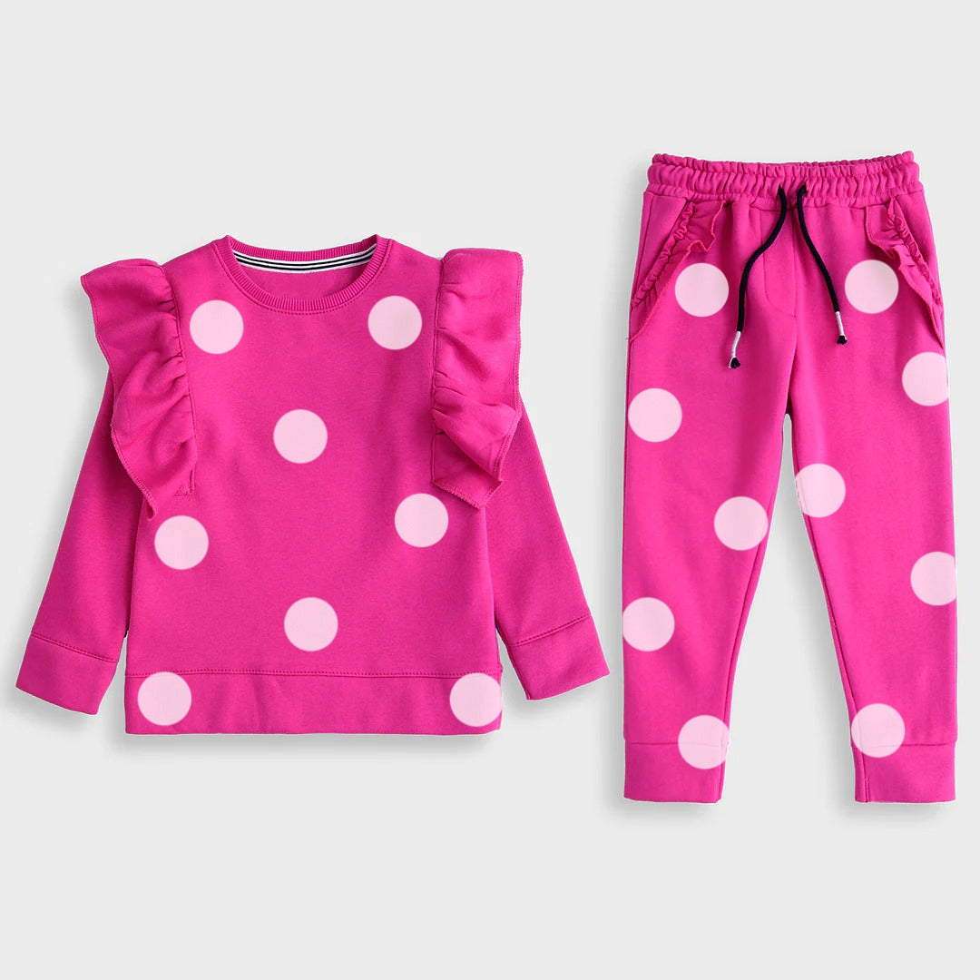 2-Piece Baby girls birthda dress Toddler track suit