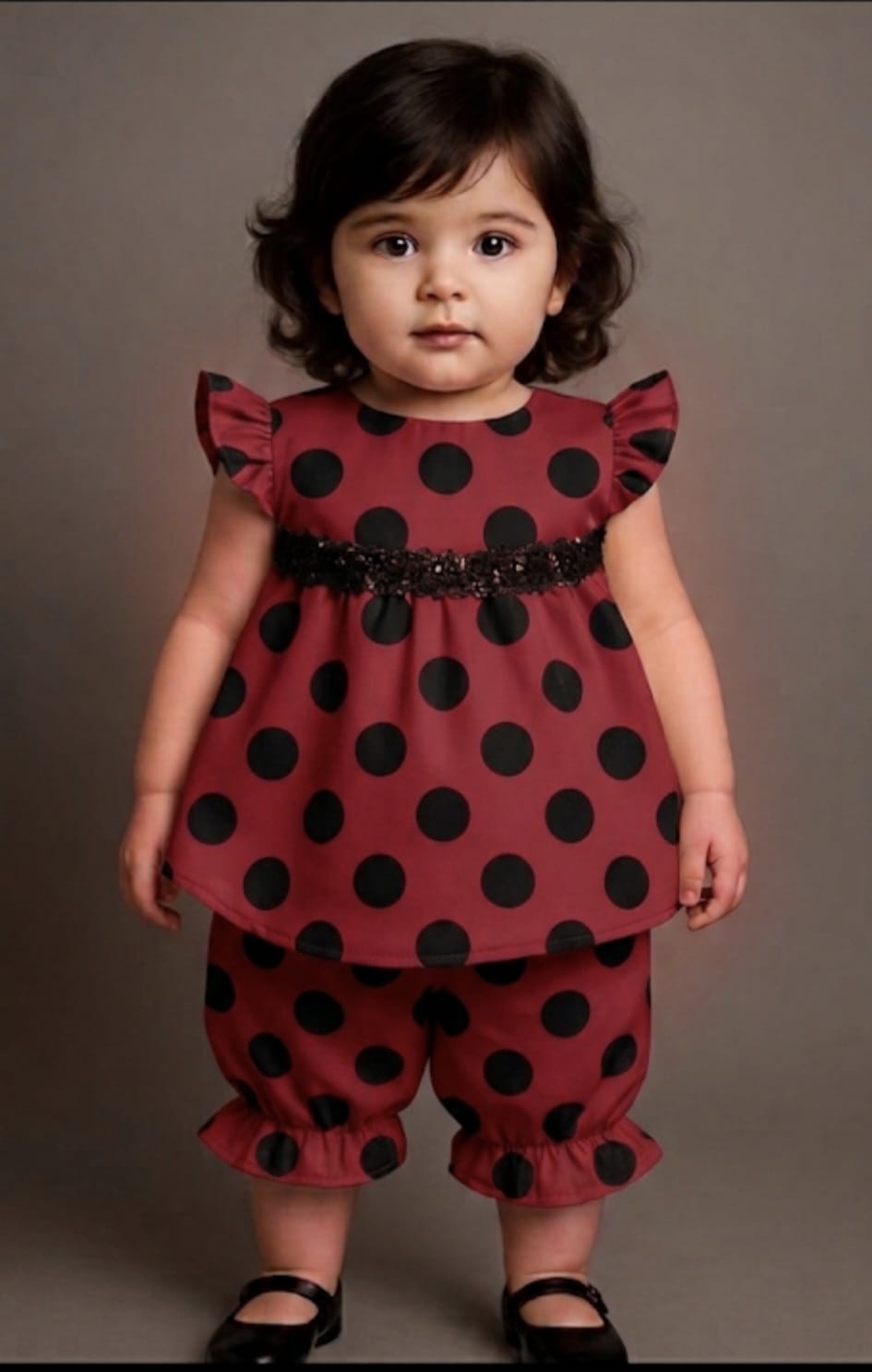 2 piece girls shirt short set cotton soft summer