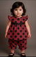 2 piece girls shirt short set cotton soft summer