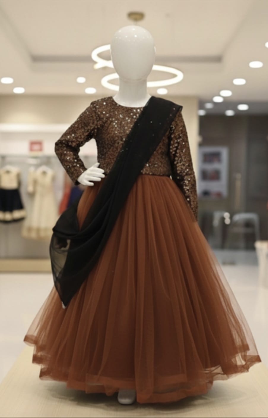 party wear beautiful lehenga set baby girls