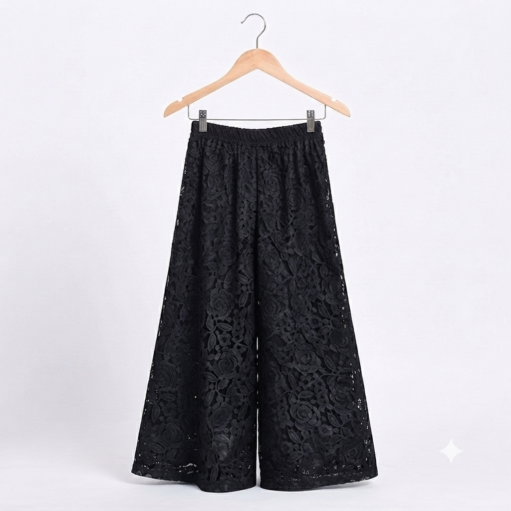 Girls frock plazo with potly purse