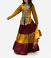 3 piece set skirt top dupata