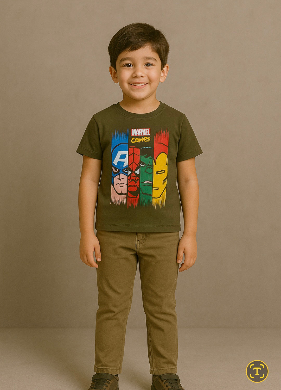 Comic character boys top