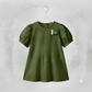 14 August cotton frock knitted flag