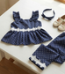 Girls frock pajama cotton set