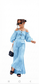 Printed net pajama only