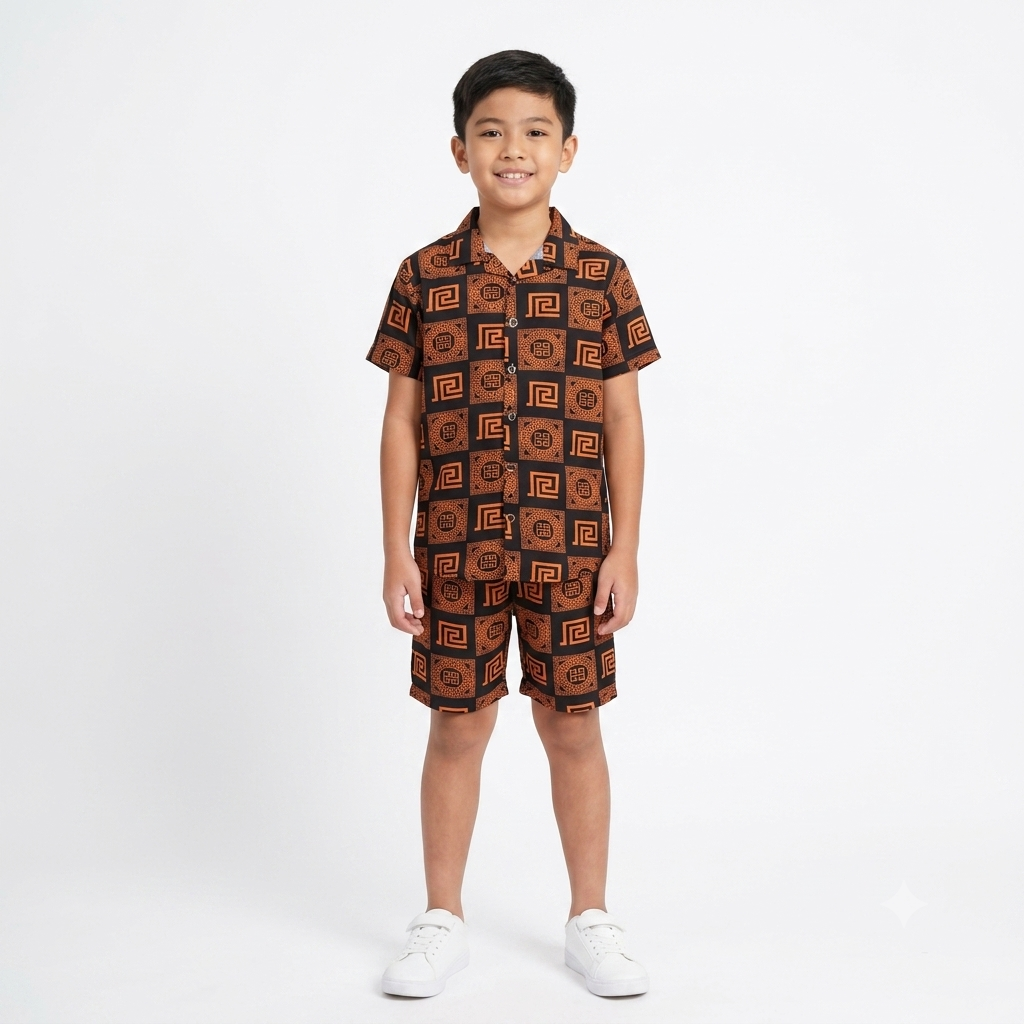Boys top short cotton summer